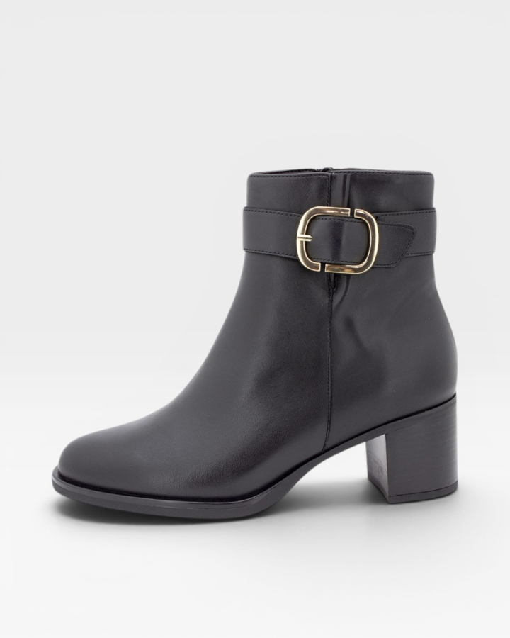 Botín Piel Negro 255446
