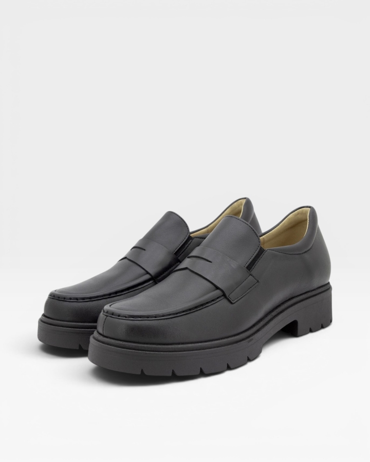 Mocasín Piel Negro 255629