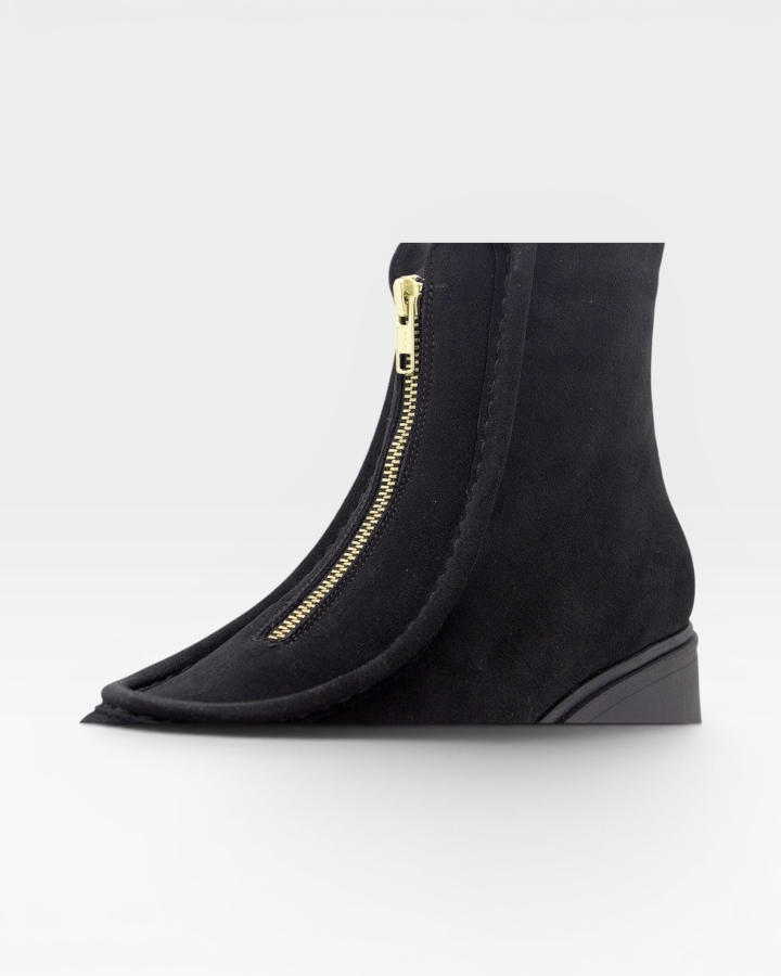 Botín Nobuck Negro 255649