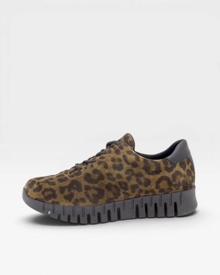 Sneaker Estampado Cuero 255675