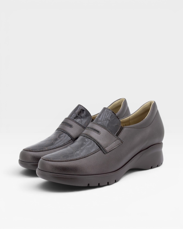Mocasín Nacarado Caoba 255854
