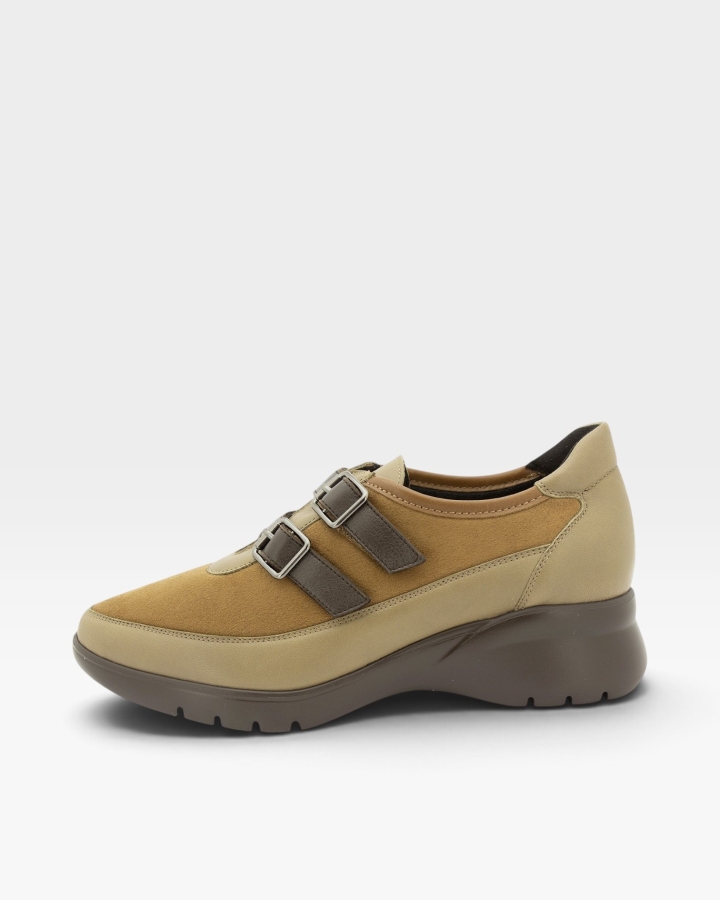 Sneaker Piel Pardo 255862