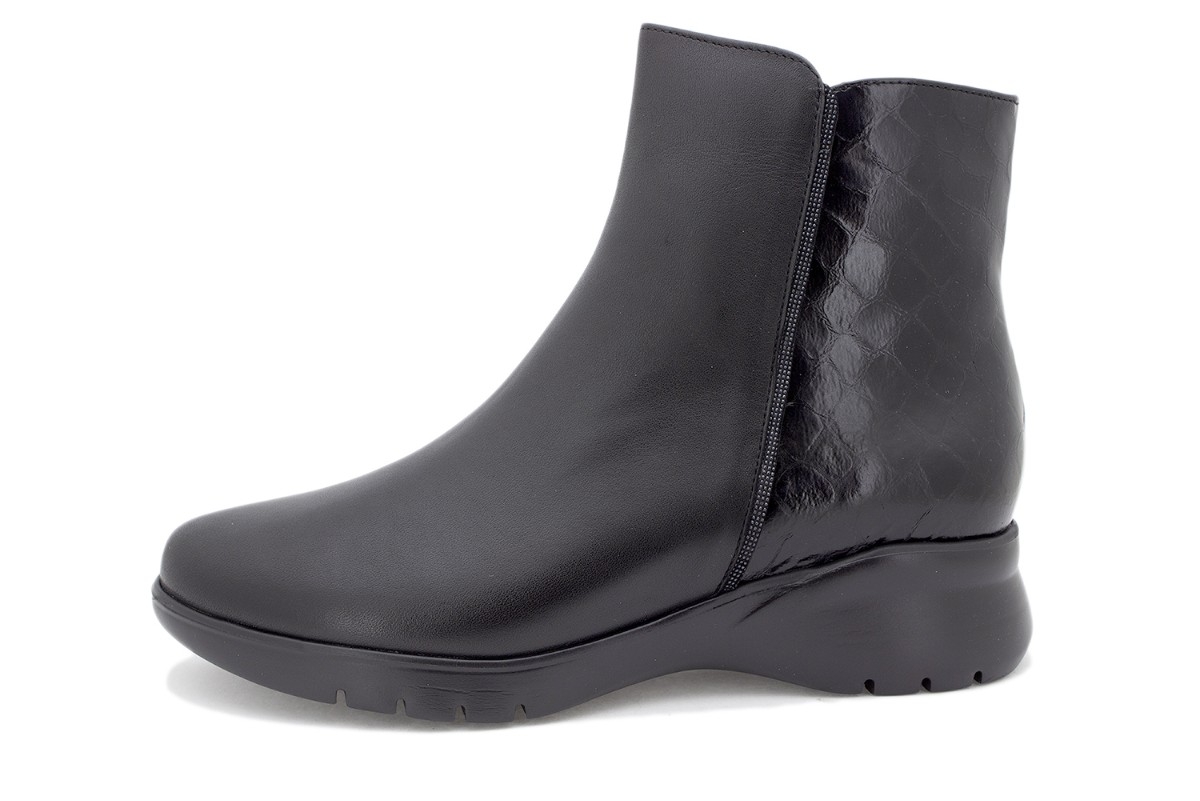 Botín Piel Negro 255873