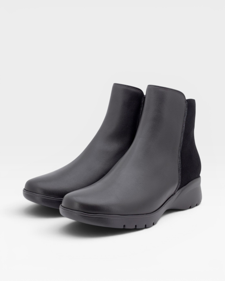 Botín Piel Negro 255873