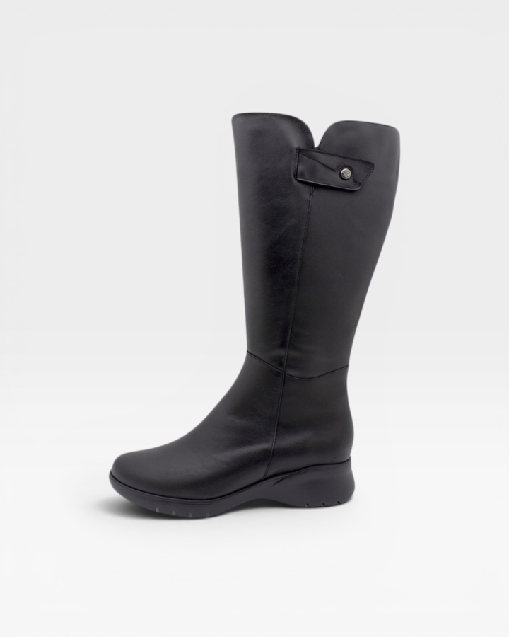 Bota Piel Negro 255879 L