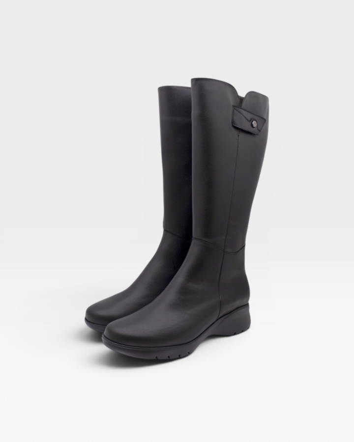 Bota Piel Negro 255879 L