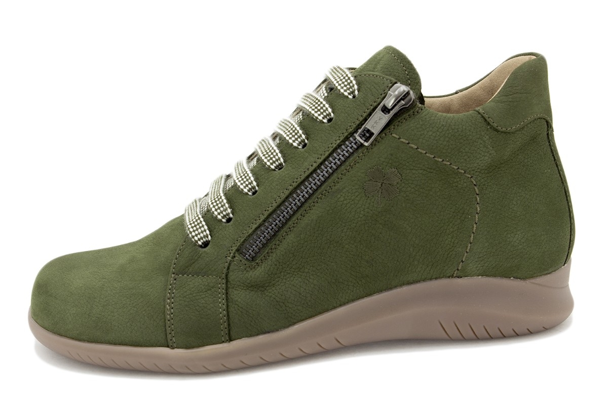 Botín Nobuck Verde 255985