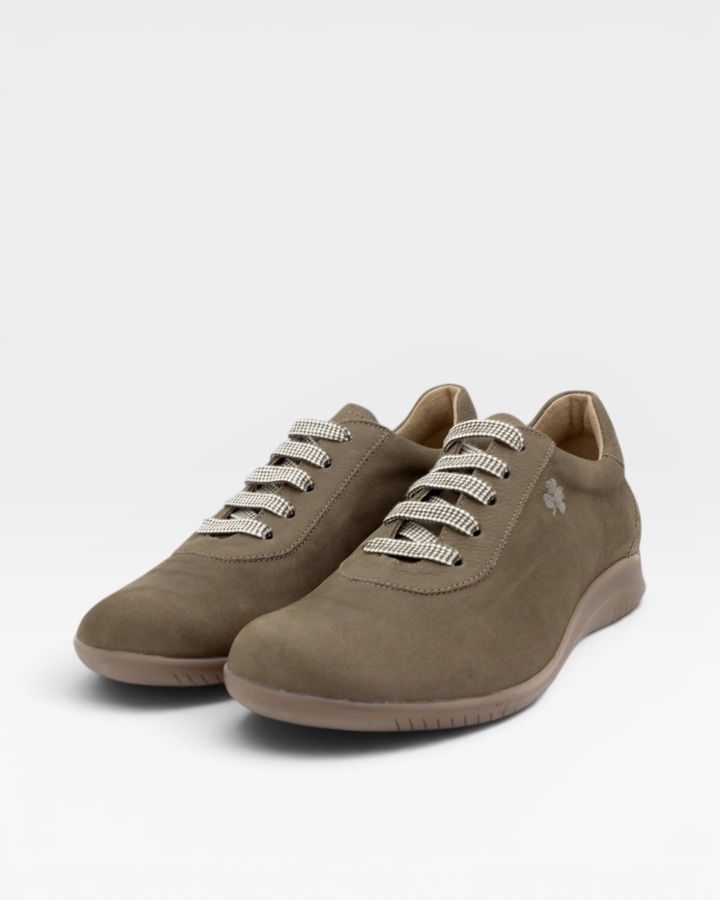 Zapato Respetuoso Nobuck Pardo 255991