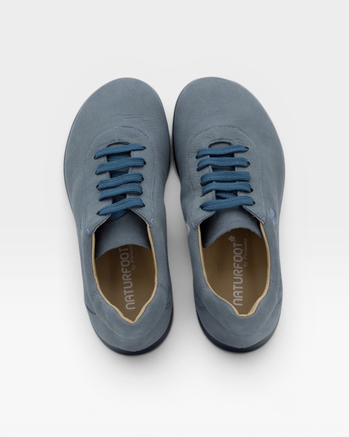 Zapato Respetuoso Nobuck Teal 255991