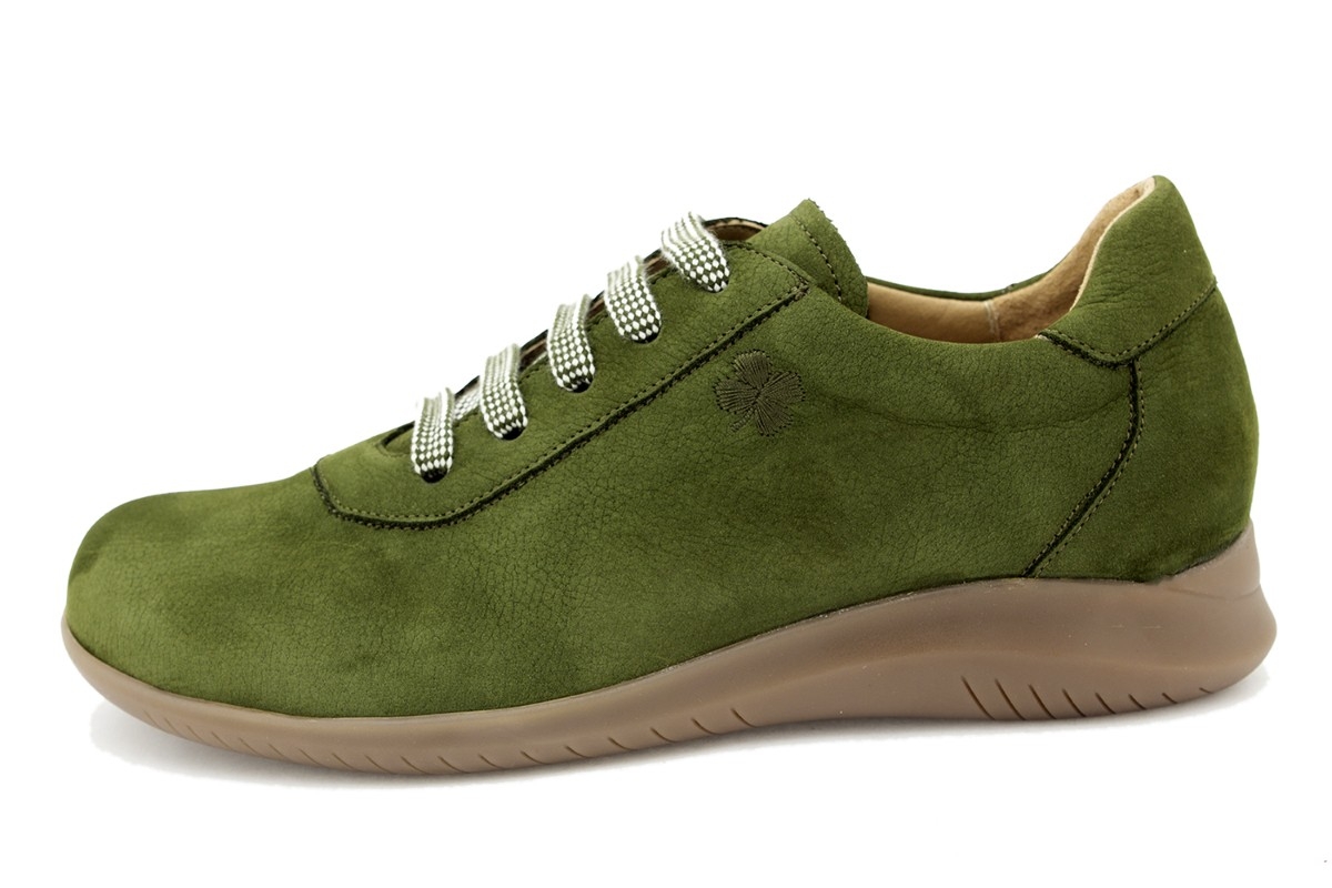 Zapato Respetuoso Nobuck Verde 255991