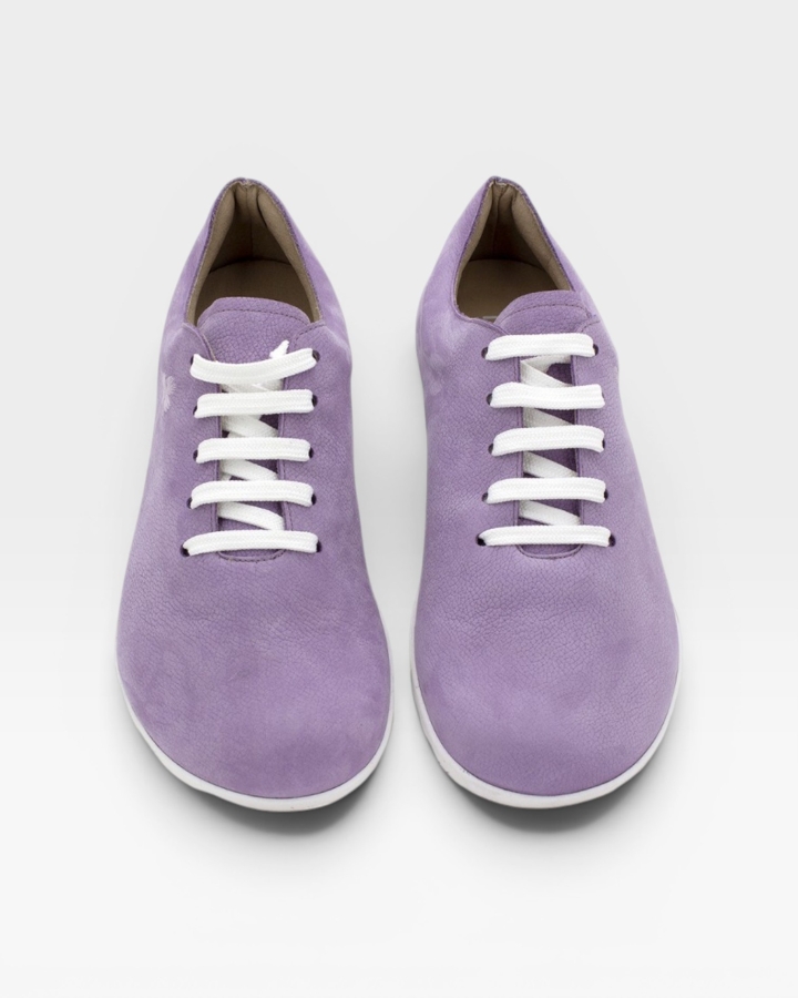Zapato Respetuoso Nobuck Lila 255991