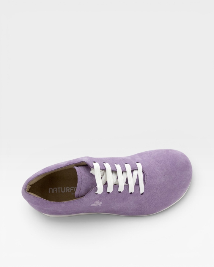 Zapato Respetuoso Nobuck Lila 255991