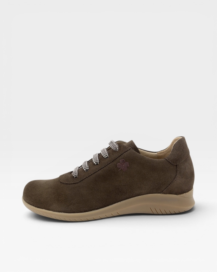 Zapato Respetuoso Nobuck Castaño 255991