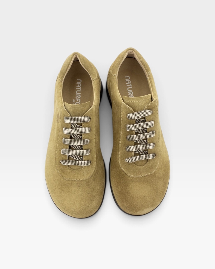 Zapato Respetuoso Ante Arena 255991