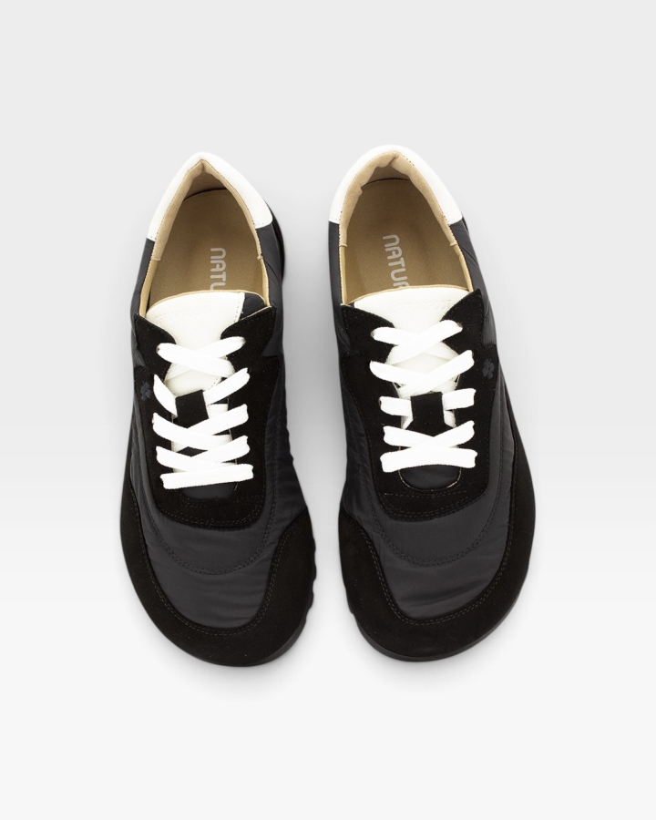 Zapato Respetuoso Ante Negro 265972