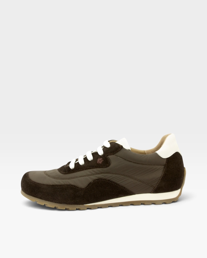 Zapato Respetuoso Ante Caoba 265972