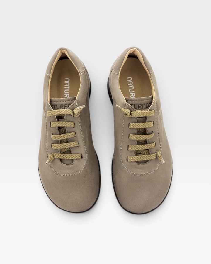 Zapato Respetuoso Nobuck Gris 265991