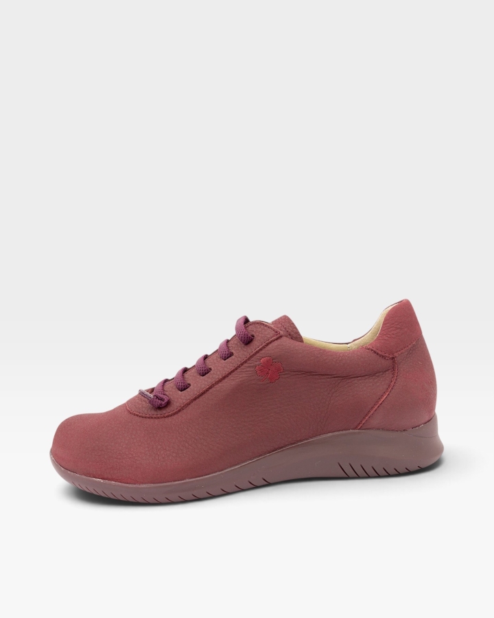 Zapato Respetuoso Nobuck Cereza 265991