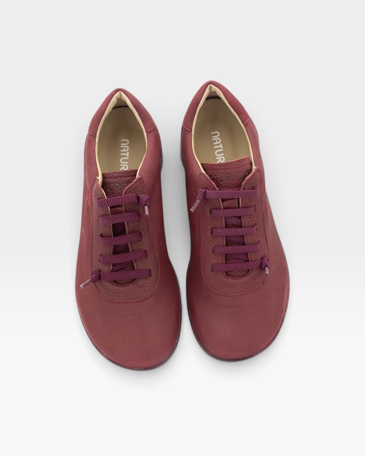 Zapato Respetuoso Nobuck Cereza 265991
